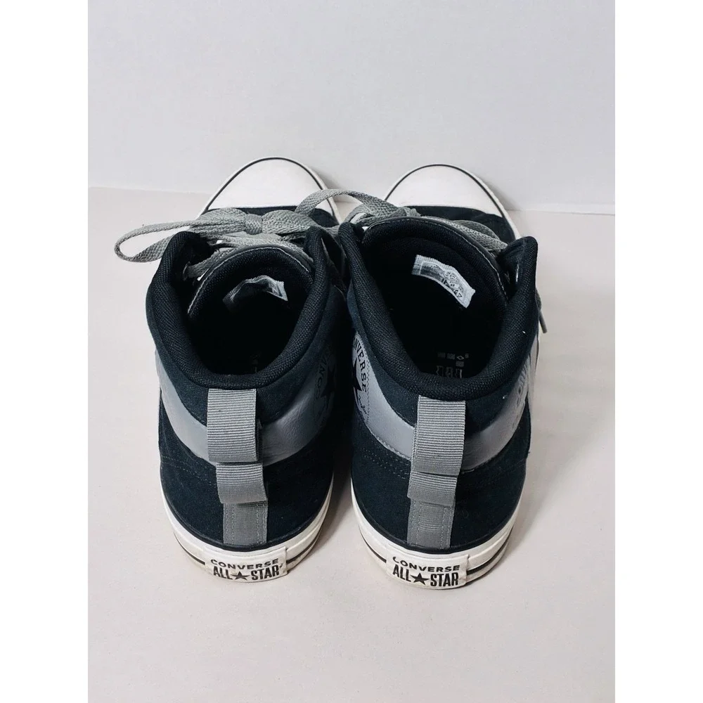 Converse Chuck Taylor Lace Up Mid Ankle Shoe Men's 11 Black/gray Skater Grunge